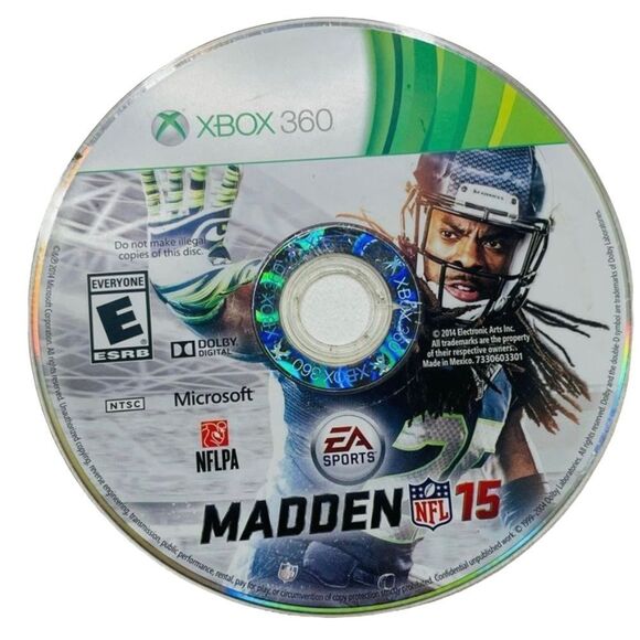 10/$25🦋 EA NFL Madden 15 for Xbox 360 - Picture 8 of 9